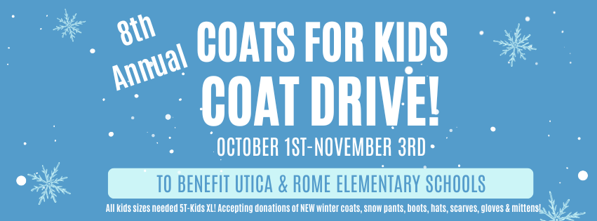 Steet Ponte Lincoln Coats for Kids Coat Drive 2025
