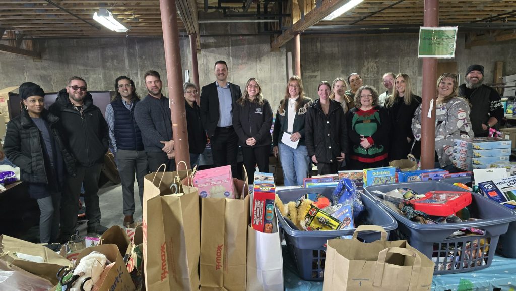 Steet Ponte Auto Group Adopt a Family Gift Drive 2025 at the Neighborhood Center in Utica