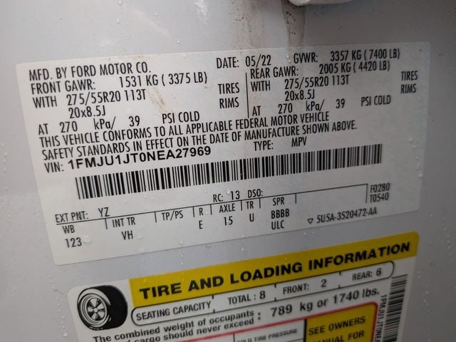 2022 Ford Expedition XLT