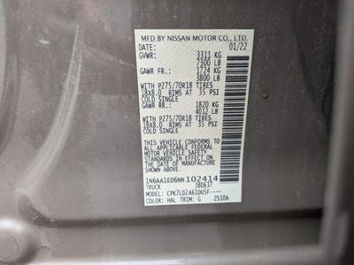 2022 Nissan Titan PRO-4X