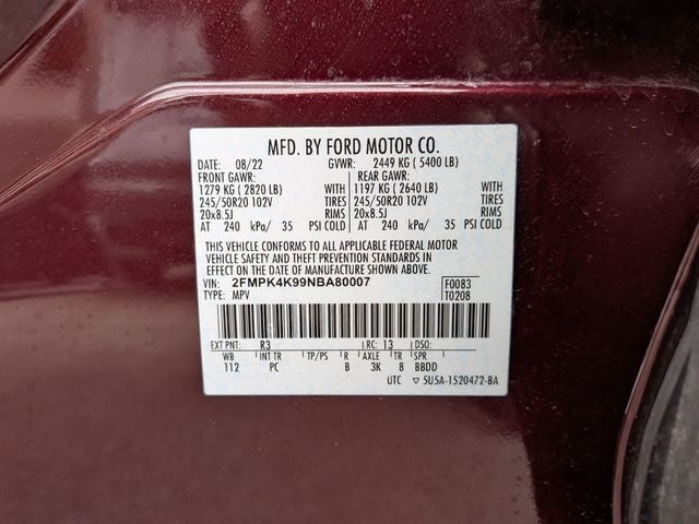 2022 Ford Edge Titanium