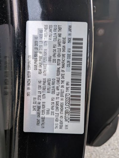 2018 Mazda Mazda CX-9 Sport