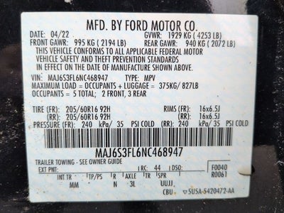 2022 Ford EcoSport S