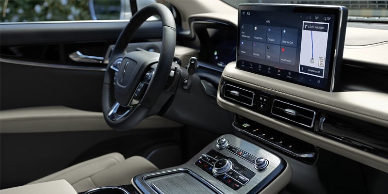 Interior of a 2024 Lincoln Nautilus in Yorkville, NY