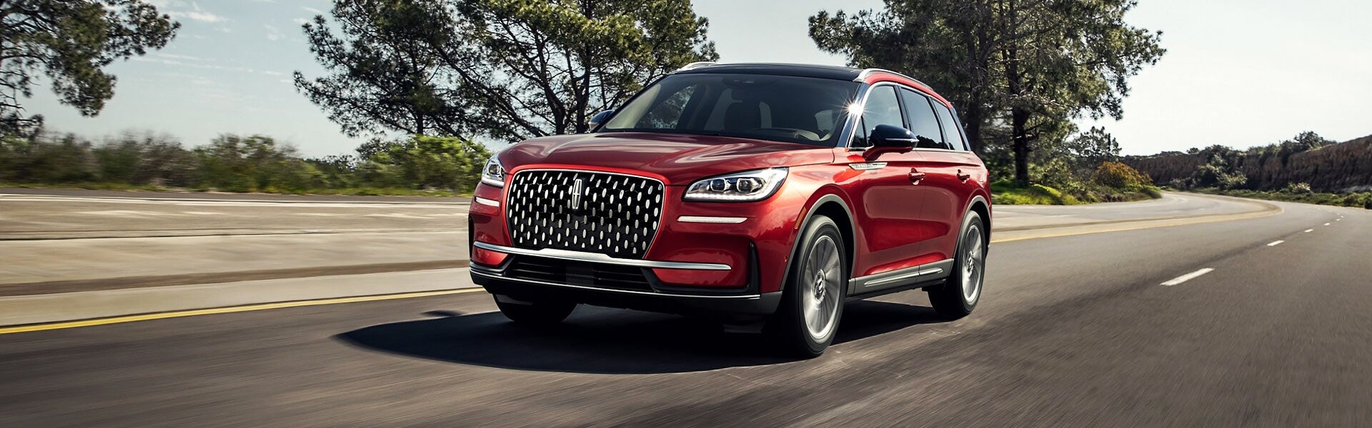 exterior of a Lincoln Corsair